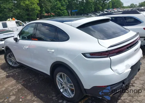 2024 Porsche Cayenne Coupe из США, поврежденный, VIN WP1BA2AY2RDA50635